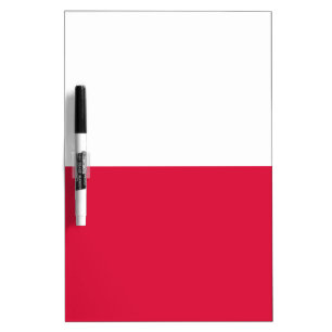 Flag of Poland Dry-Erase Board