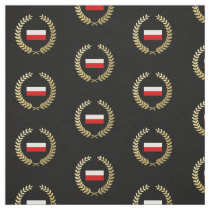 Flag of Poland Fabric