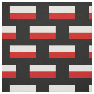 Flag of Poland Fabric