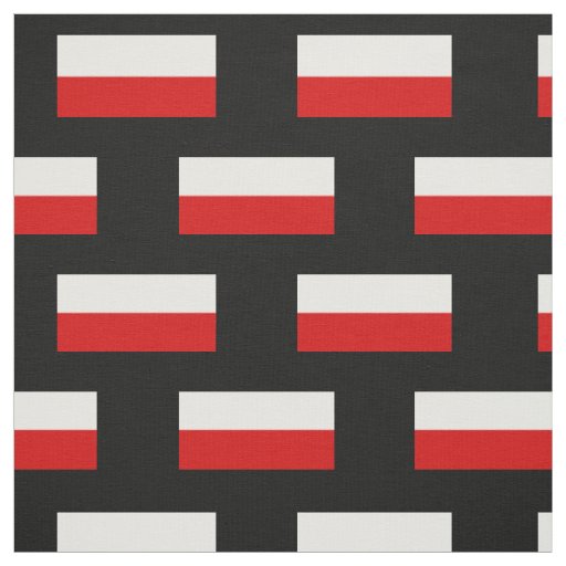 Flag of Poland Fabric