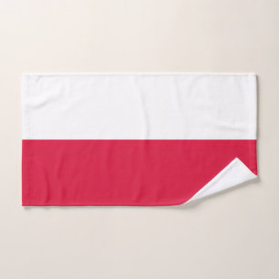 Flag of Poland Hand Towel