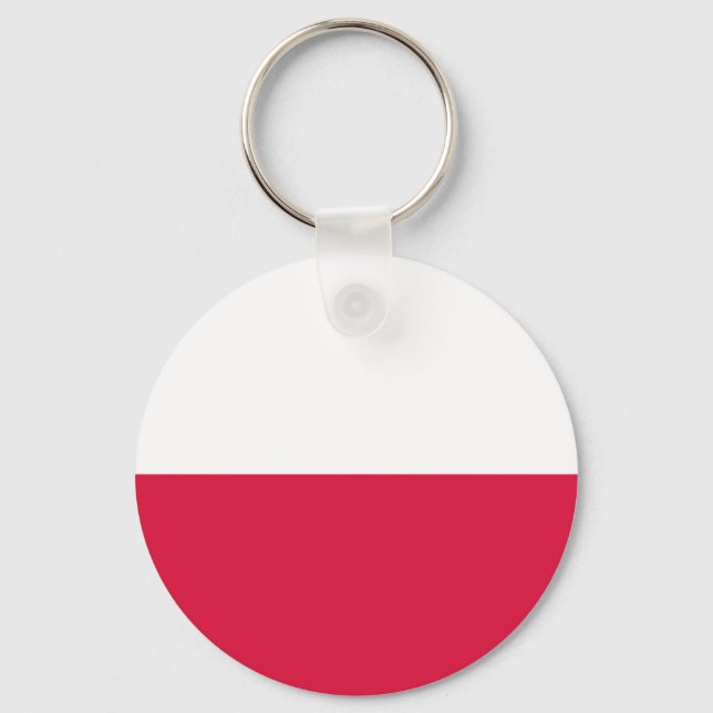 Flag of Poland Keychain (Front)