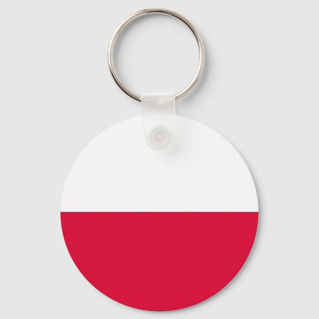 Flag of Poland Keychain (Front)