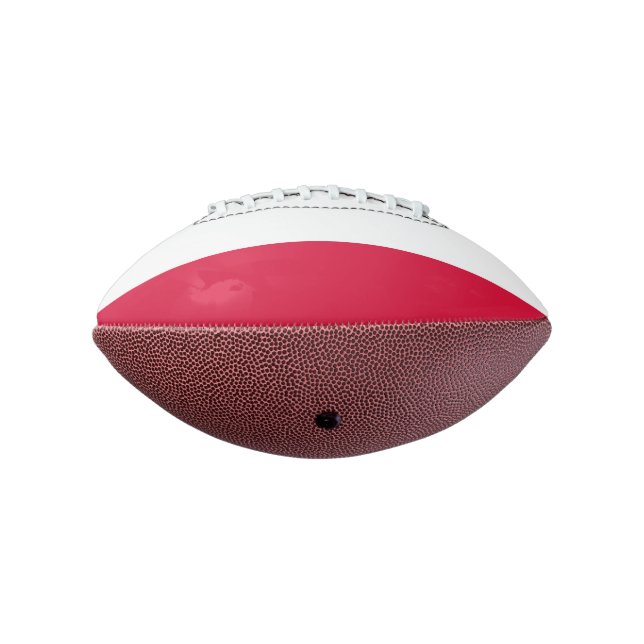 Flag of Poland Mini Football (Rotated 270)