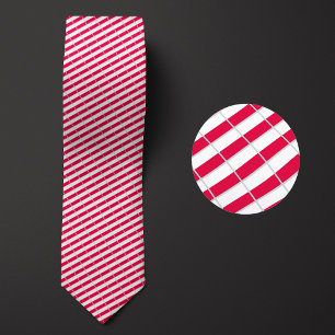 Flag of Poland Pattern Neck Tie