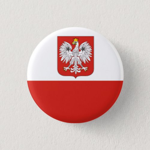 Flag of Poland Pinback Button
