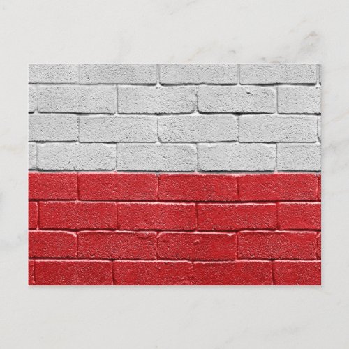 Flag of Poland Postcard