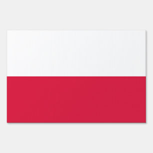 Flag of Poland Sign