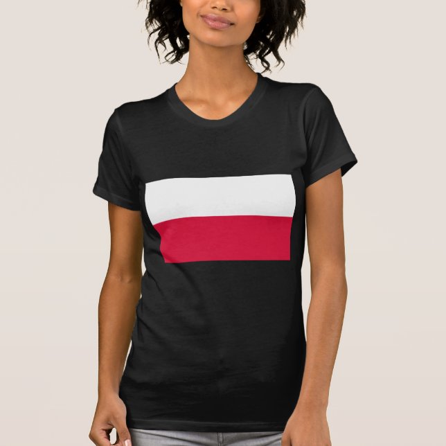Flag of Poland T-Shirt (Front)