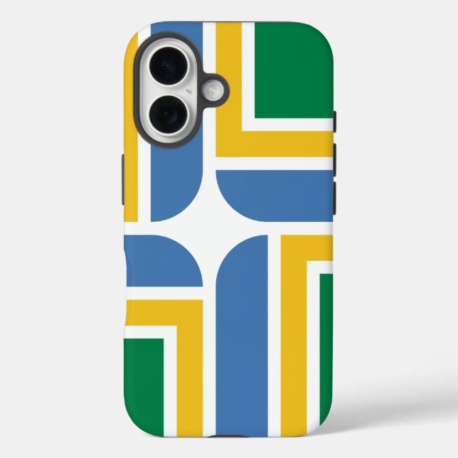Flag of Portland, Oregon Case-Mate iPhone Case (Back)