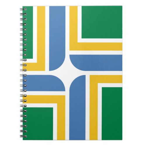Flag of Portland Oregon Notebook