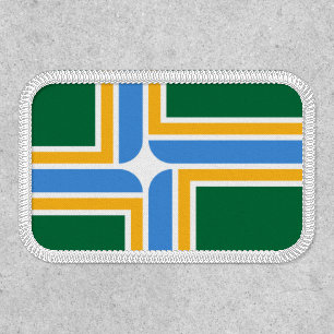 Flag of Portland - Oregon Patch