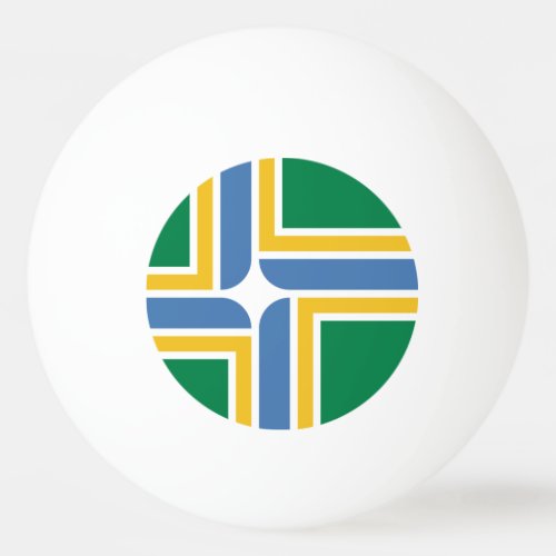 Flag of Portland Oregon Ping_Pong Ball