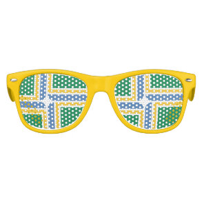 Flag of Portland, Oregon Retro Sunglasses