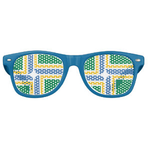 Flag of Portland, Oregon Retro Sunglasses
