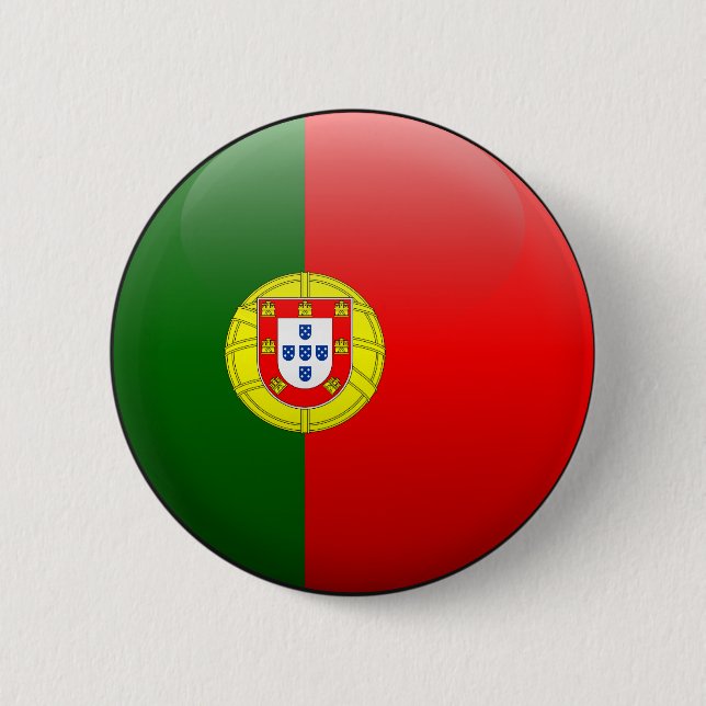 Flag of Portugal Button (Front)
