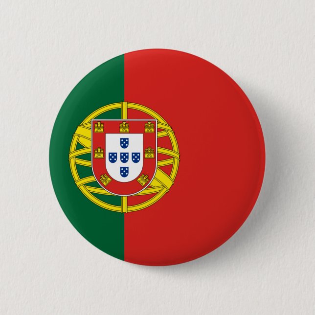 Flag of Portugal Button (Front)
