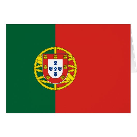 Flag of Portugal Cards (Front Horizontal)