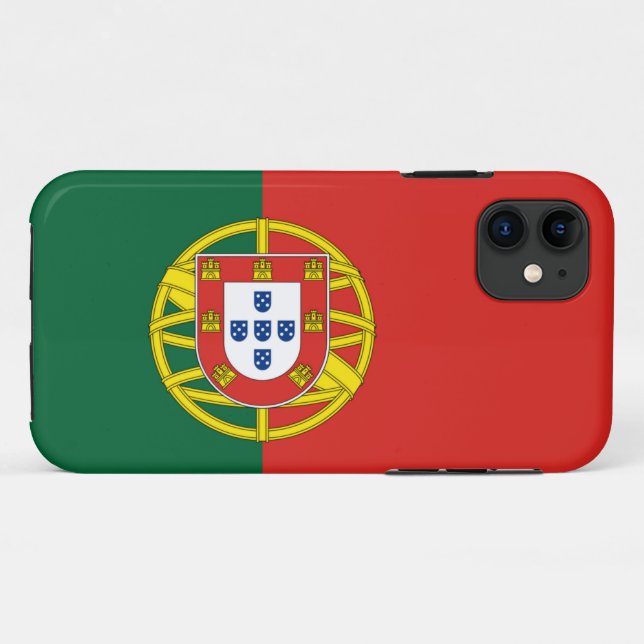 Flag of Portugal Case-Mate iPhone Case (Back (Horizontal))