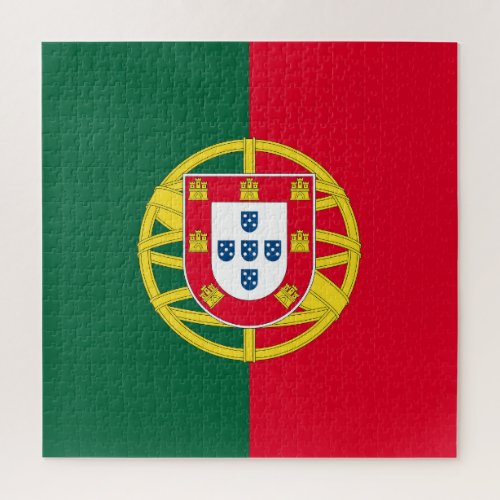 Flag of Portugal for Day of Portugal holiday Jigsaw Puzzle