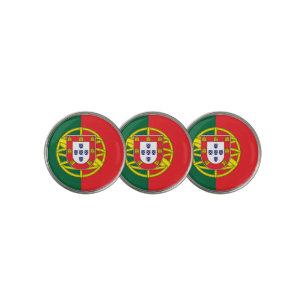 Flag of Portugal Golf Ball Marker