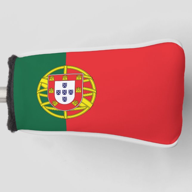 Flag of Portugal Golf Head Cover (Front)