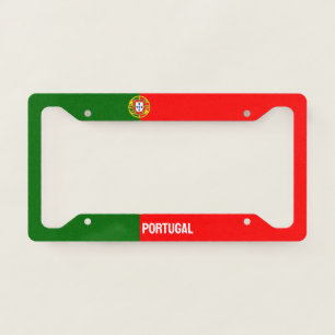 Flag of Portugal License Plate Frame