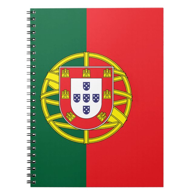 Flag of Portugal Notebook (Front)