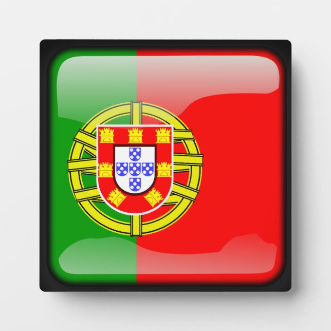Flag of Portugal Plaque (Front)