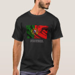 Flag Of Portugal, Portuguese Flag T-shirt at Zazzle