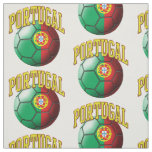 Flag of Portugal Portuguese Soccer Ball Pattern Fabric