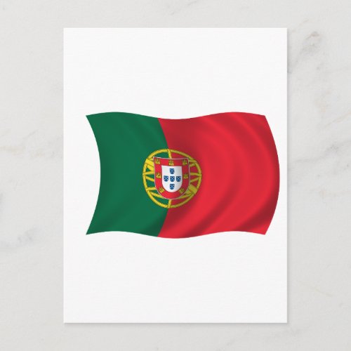 Flag of Portugal Postcard