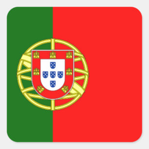 Flag of Portugal Square Sticker