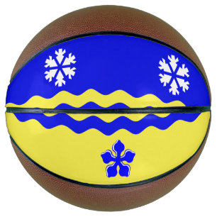 Flag of Prince George, British Columbia Basketball