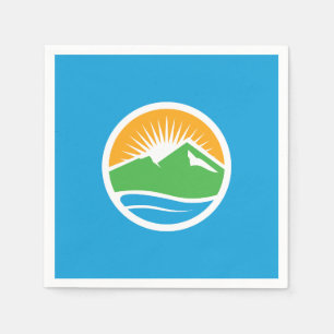 Flag of Provo, Utah Napkins