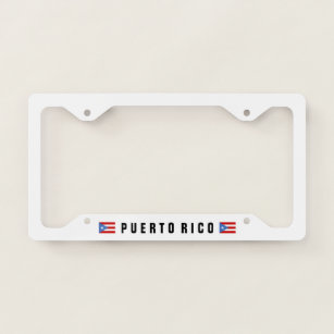 CAYEY PUERTO RICO Puerto Rican Steel License Plate Frame 