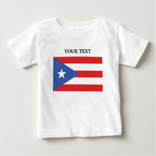 Flag of Puerto Rico Baby T-Shirt