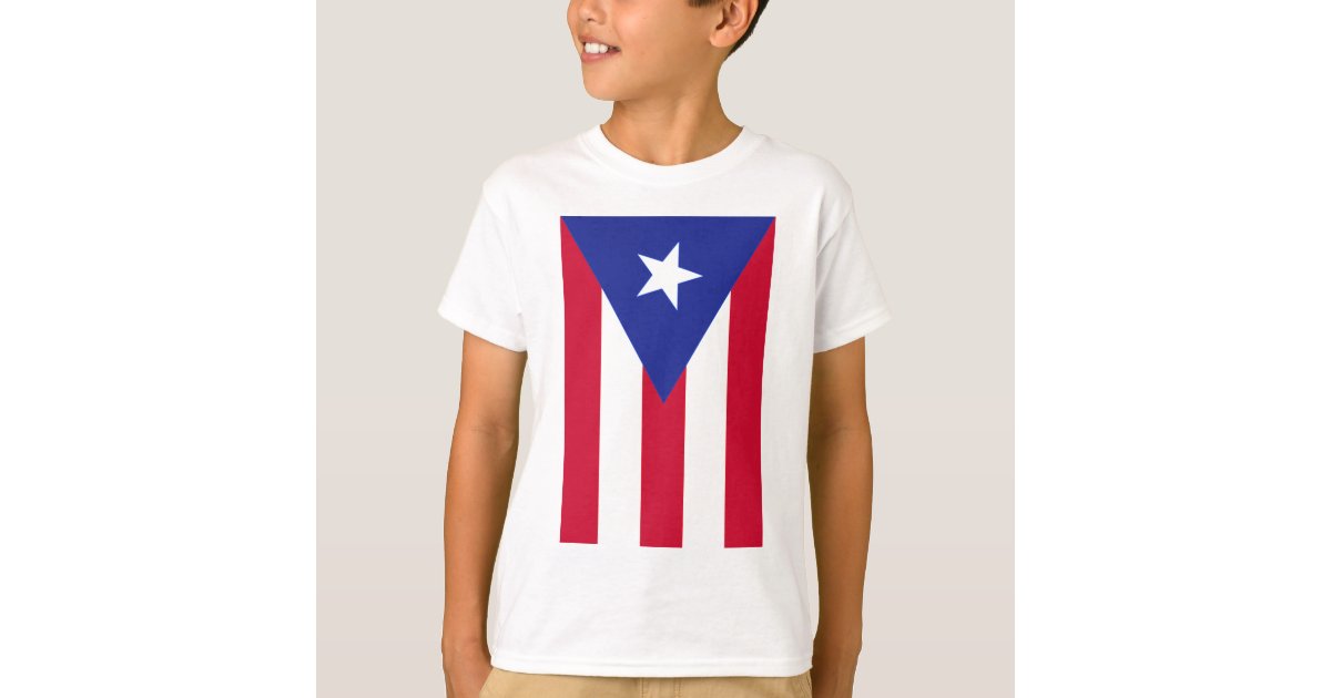 Flag of Puerto Rico - Bandera de Puerto Rico T-Shirt