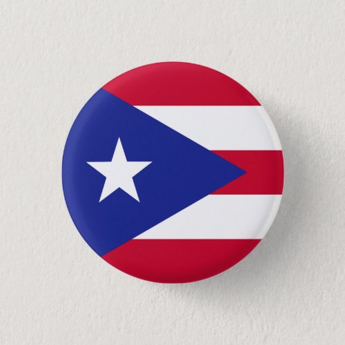Flag of Puerto Rico Button