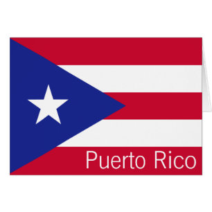 Flag of Puerto Rico Cards