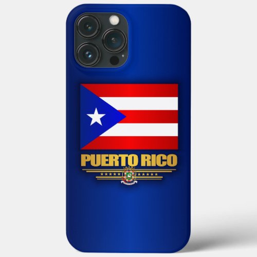 Flag of Puerto Rico iPhone 13 Pro Max Case