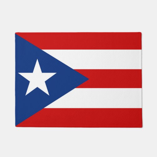 Flag of Puerto Rico Doormat