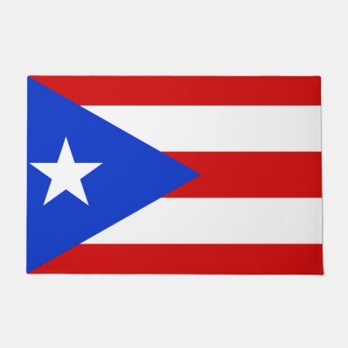 Flag of Puerto Rico Doormat