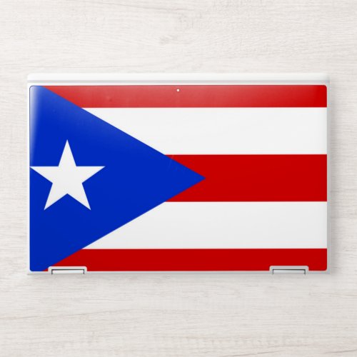 Flag of Puerto Rico HP Laptop Skin