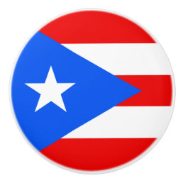 Flag of Puerto Rico Knob