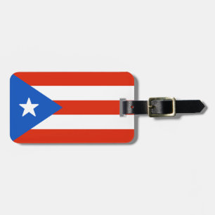 Flag of Puerto Rico Luggage Tag