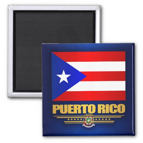 Flag of Puerto Rico Magnet