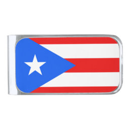 Flag of Puerto Rico Money Clip