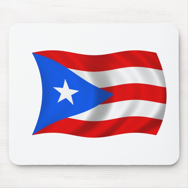 Flag of Puerto Rico Mouse Pad (Front)