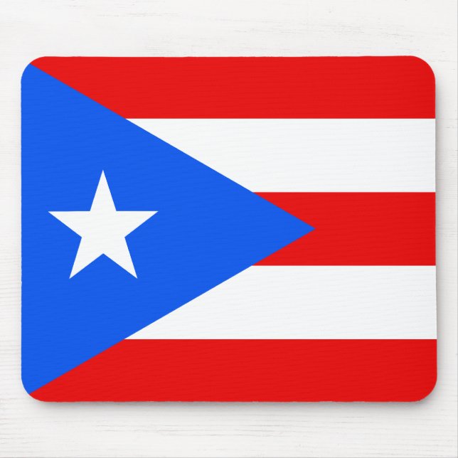 Flag of Puerto Rico Mouse Pad (Front)